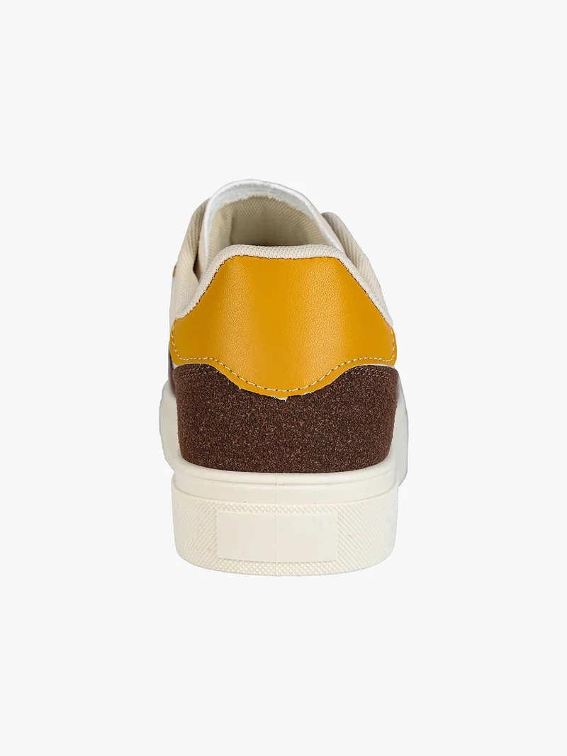 Sneakers da uomo stringate - beige