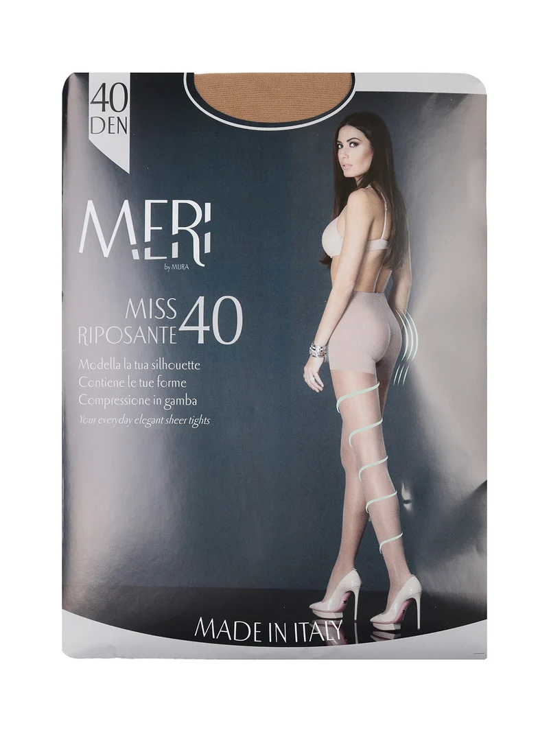 Collant donna riposante 40 denari - taupe