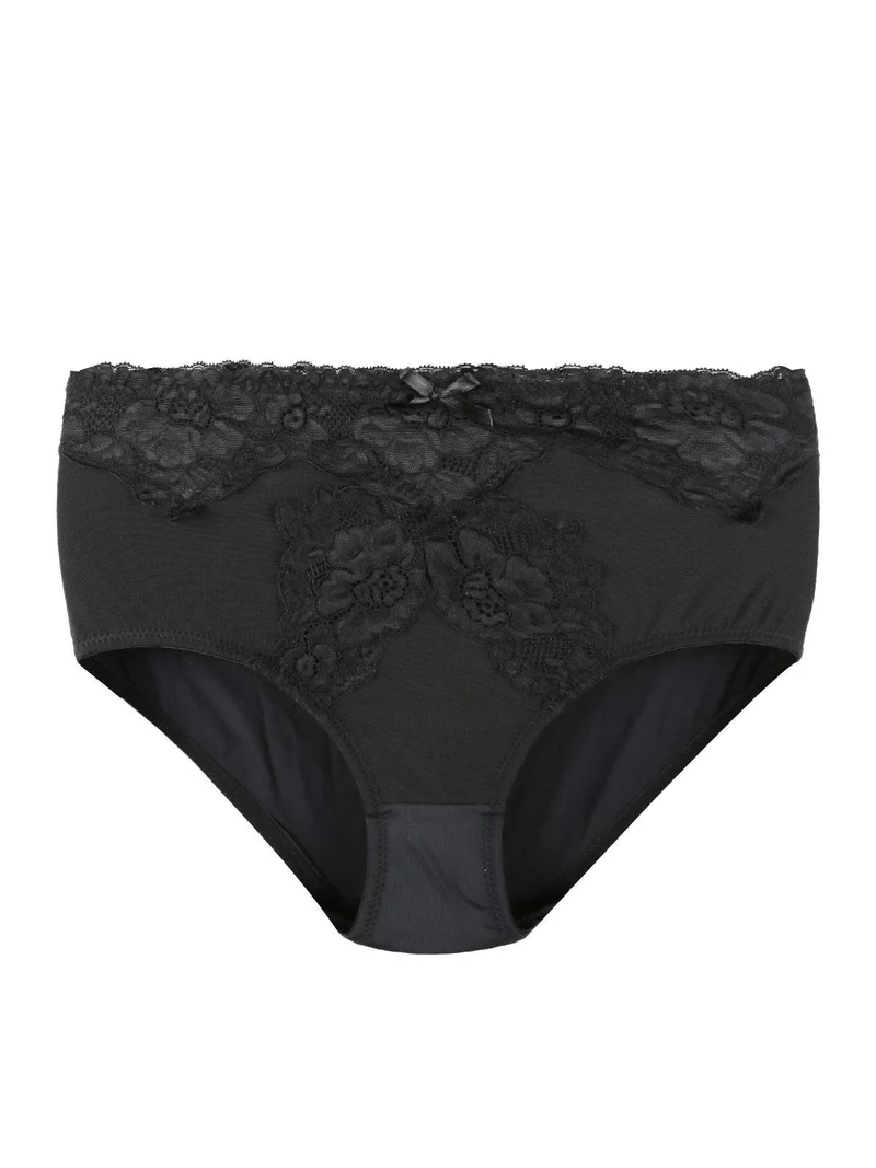 KIRA P9125S Guainetta con pizzo - nero