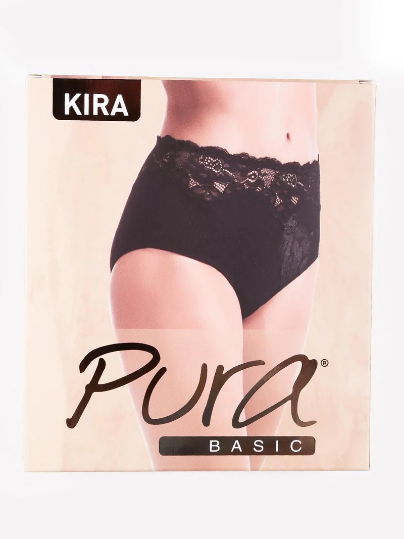 KIRA P9125S Guainetta con pizzo - nero