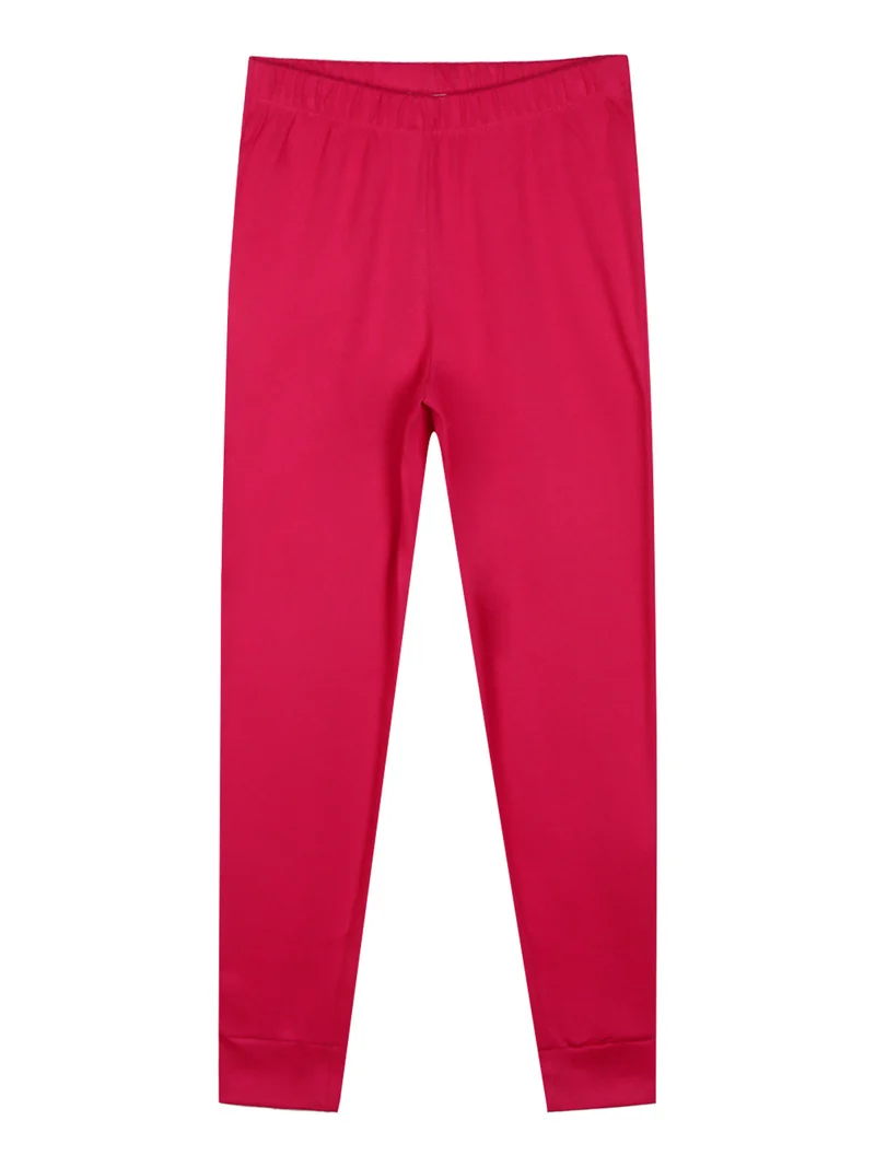 MINNIE Pigiama lungo in caldo cotone da bambina - panna