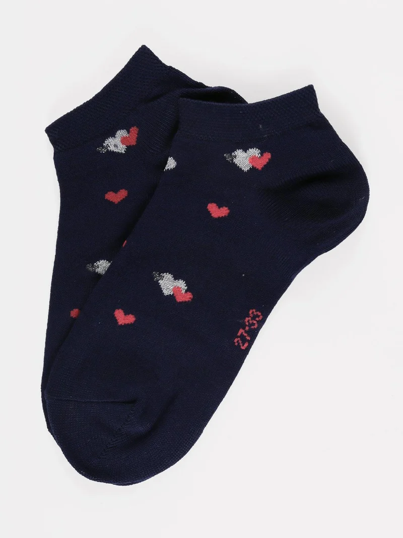 Calze salvapiede bambina - blu scuro