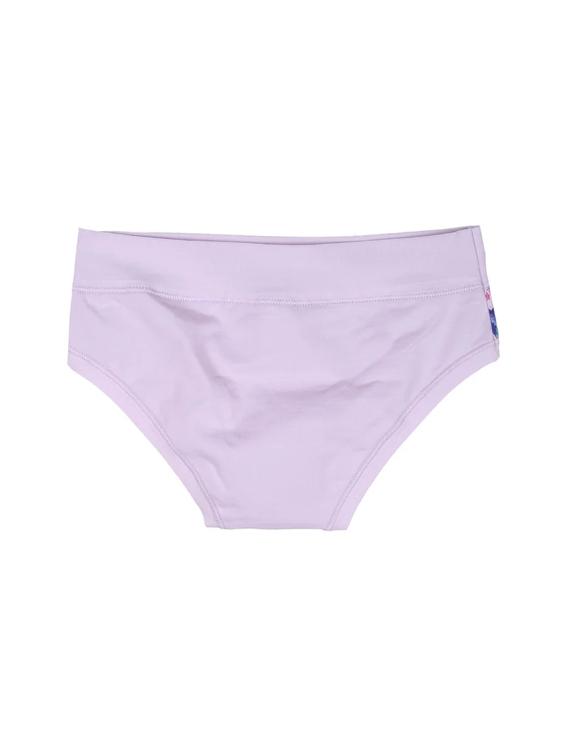 Slip da bambina in cotone con stampa stelle - lilla