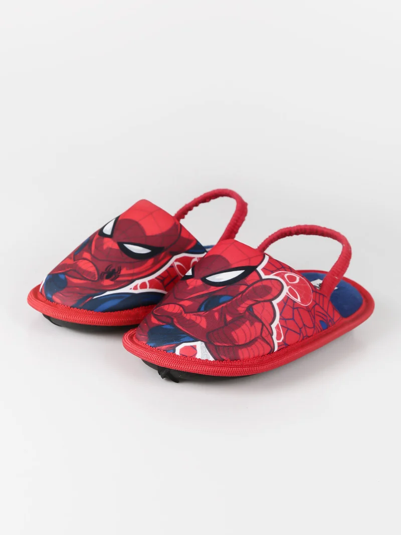 Pantofole da bambino con elastico - rosso