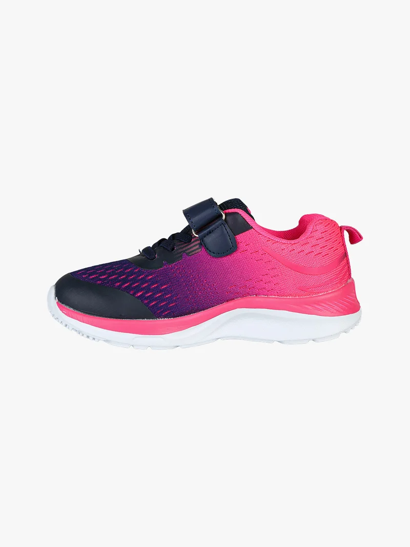 Sneakers sportive da bambina con strappo - fucsia