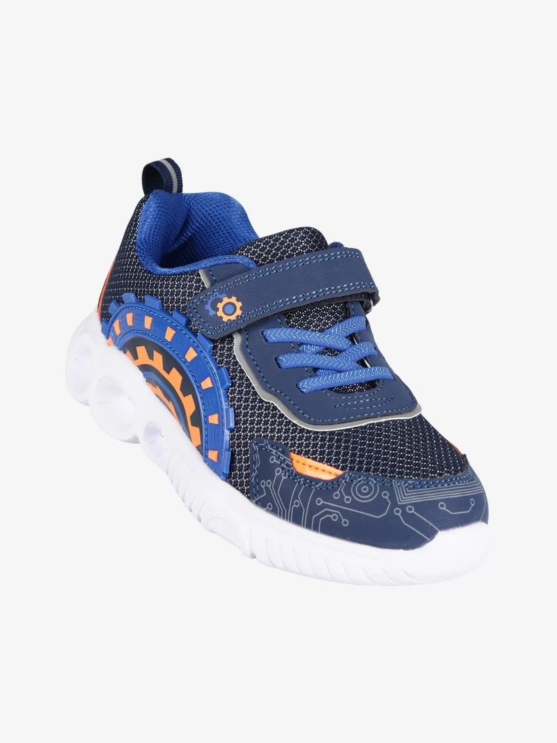 Sneakers da bambino con luci - blu