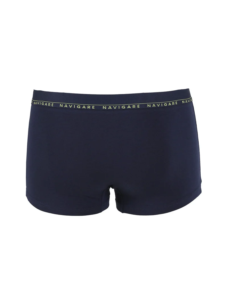 Boxer uomo in cotone elastico - giallo