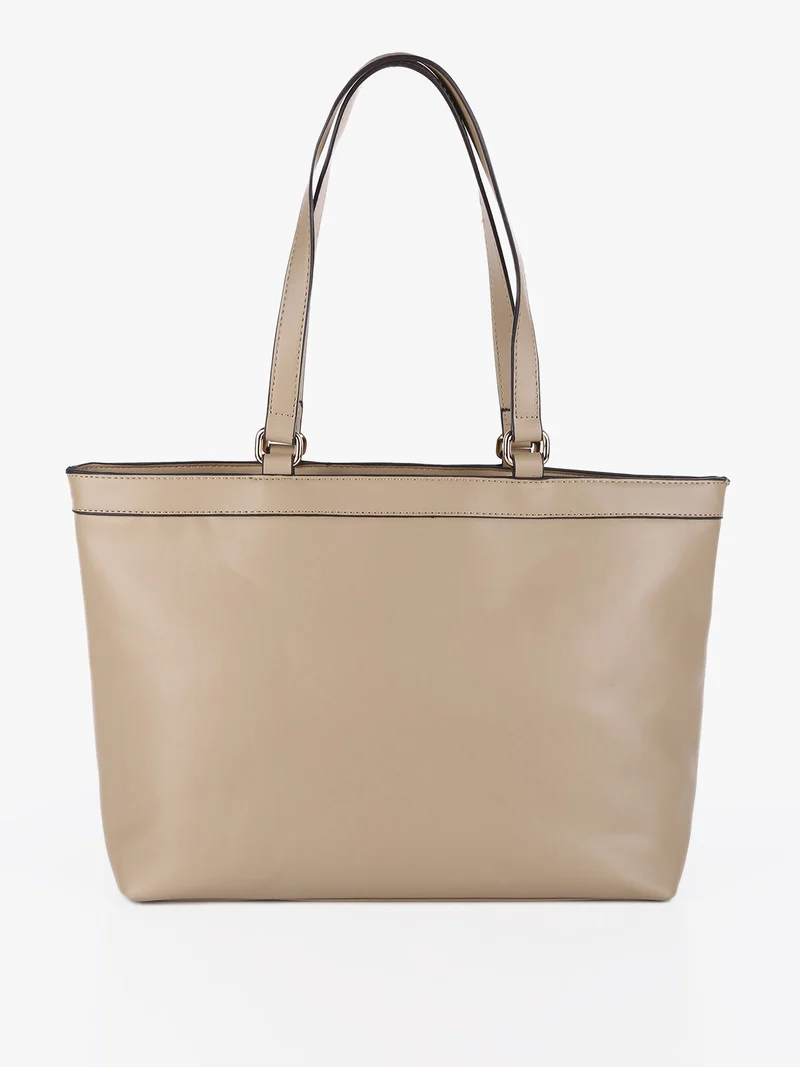 Borsa donna con borchie - taupe