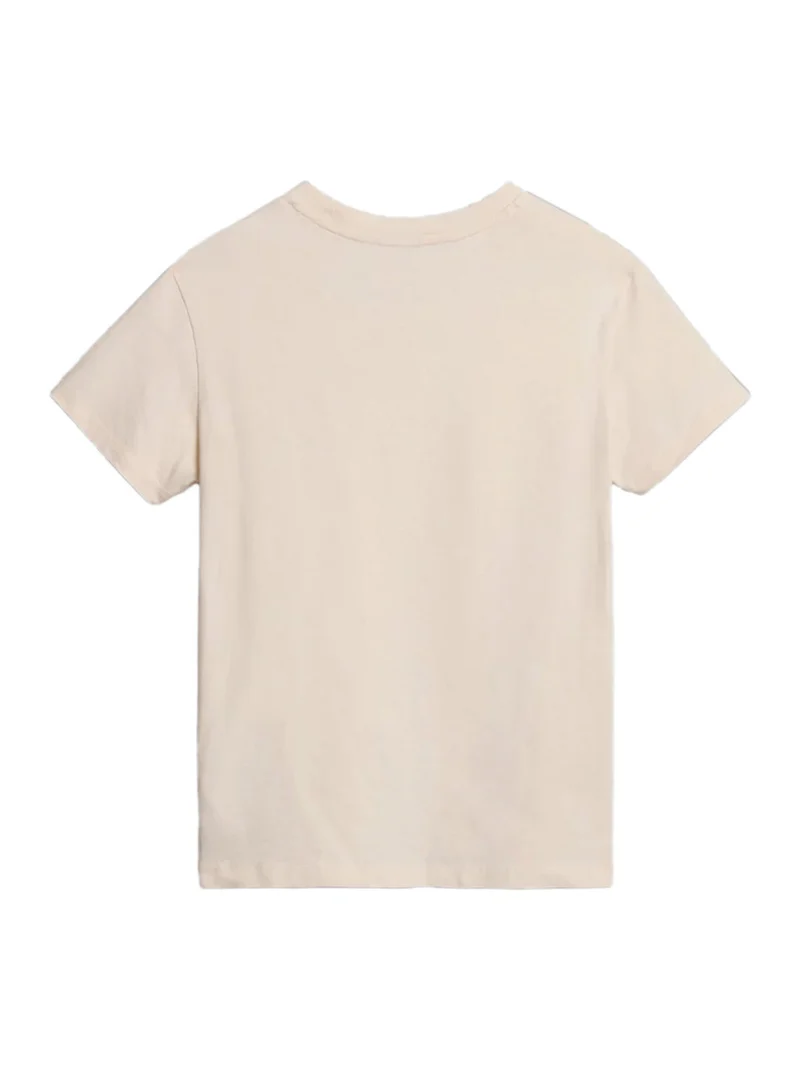 S MORGEX W SS T-shirt donna manica corta - beige