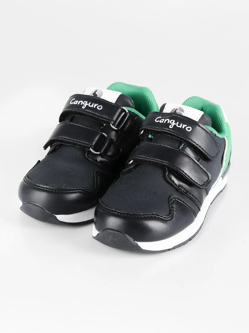 Scarpe sportive per bambini con strappi - blu scuro