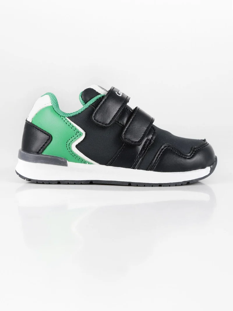 Scarpe sportive per bambini con strappi - blu scuro