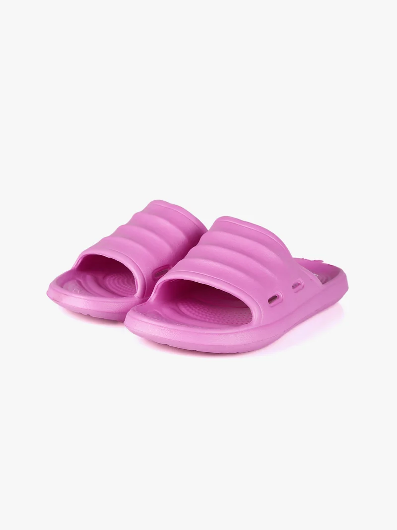 Ciabatte donna in gomma - rosa