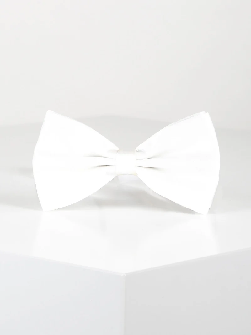 Papillon uomo - bianco