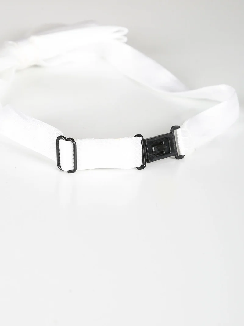 Papillon uomo - bianco