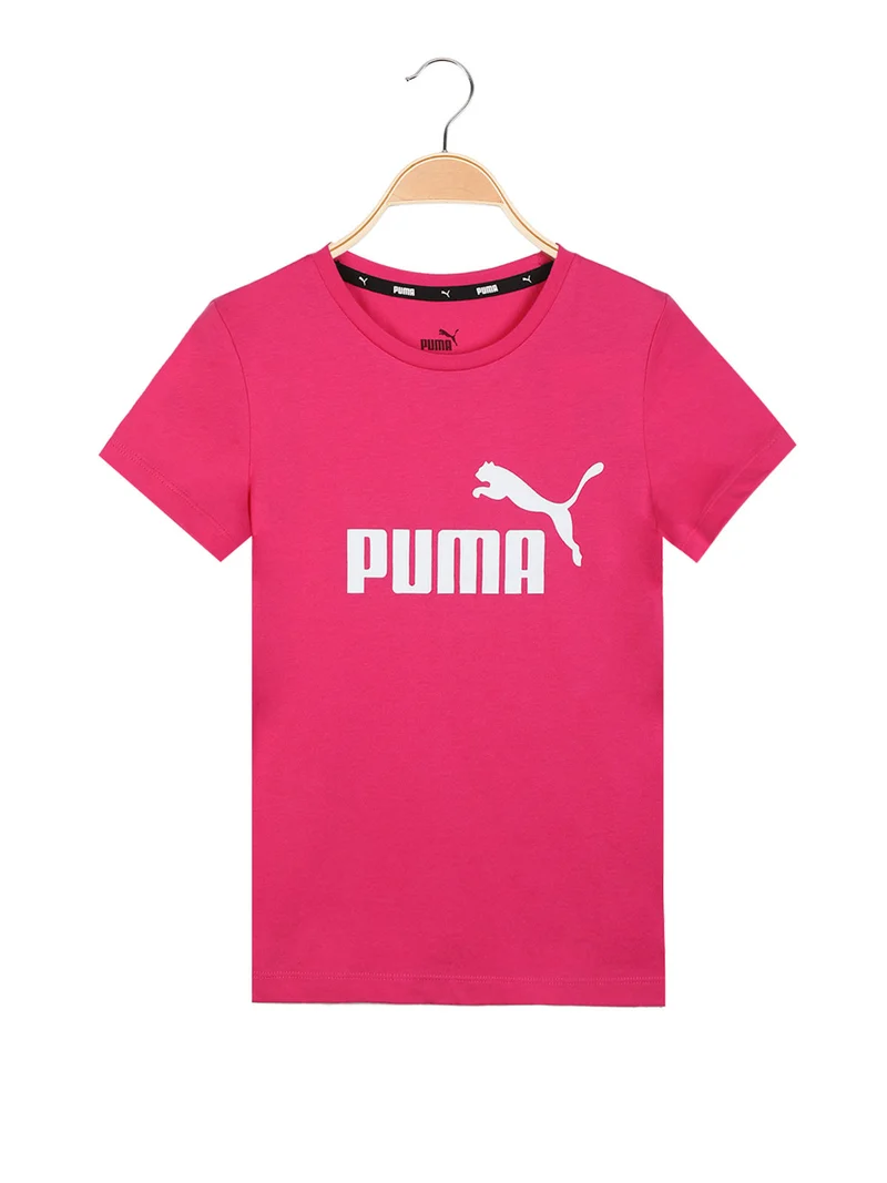 ESS + LOGO TEE T-shirt sportiva da ragazza - fucsia