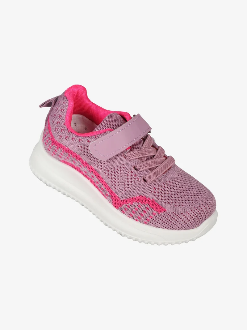 Sneakers da bambina con strappo - lilla