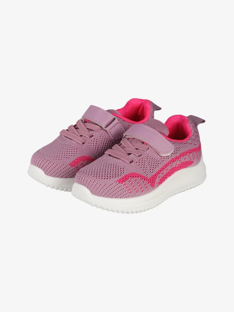 Sneakers da bambina con strappo - lilla