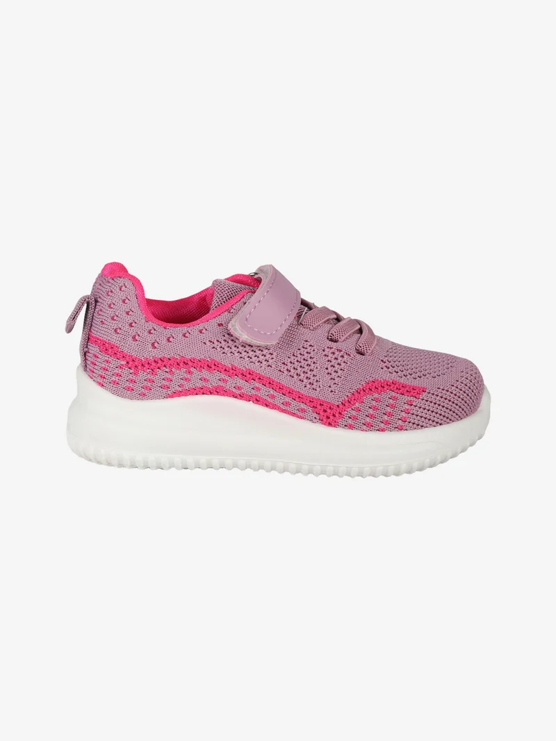Sneakers da bambina con strappo - lilla