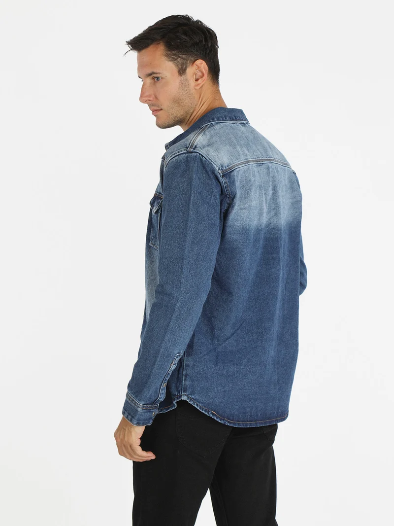 Camicia uomo in jeans