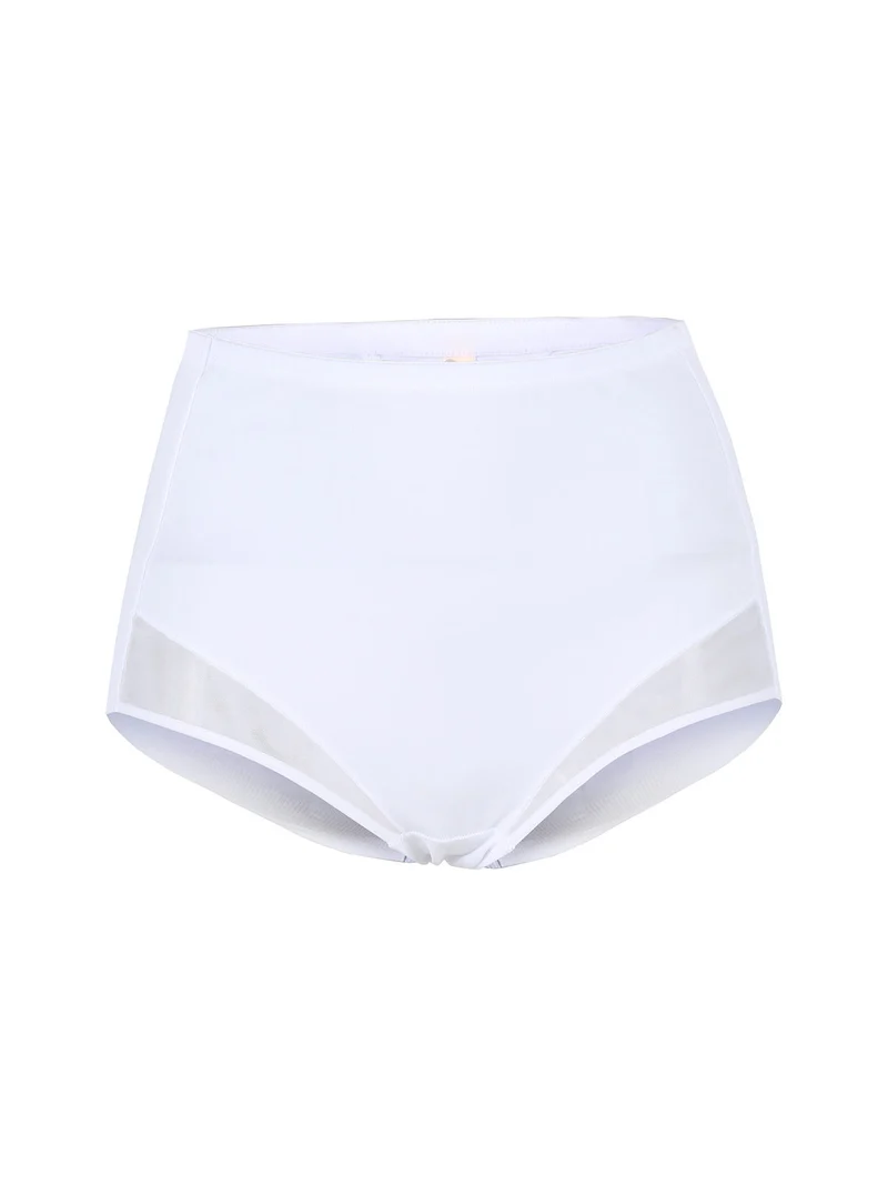 NEW SIBILLA Guaina a vita alta - bianco