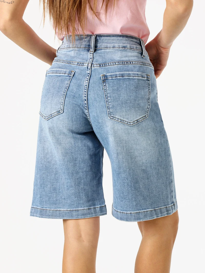 Bermuda donna in jeans - jeans
