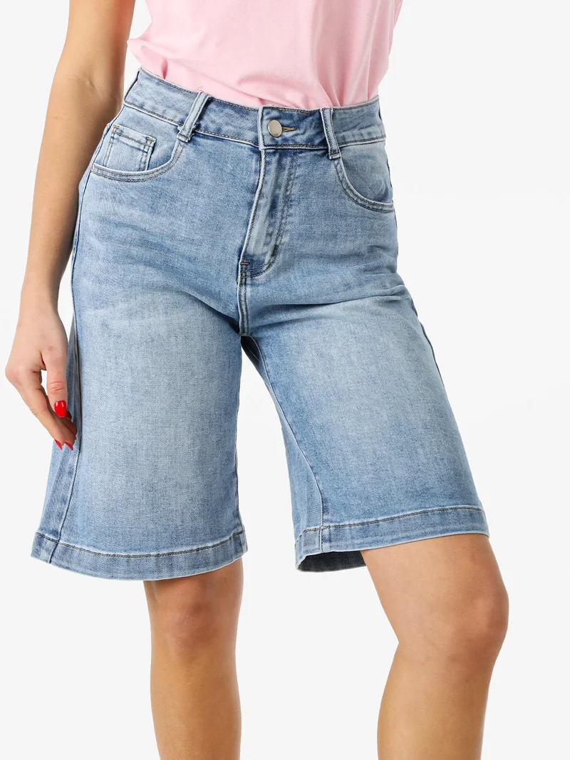 Bermuda donna in jeans - jeans