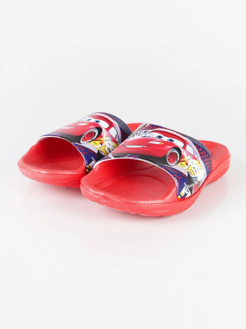 Ciabatte in gomma Cars - rosso