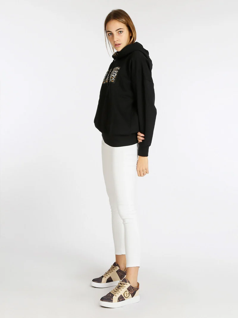 Pantaloni slim fit da donna - bianco