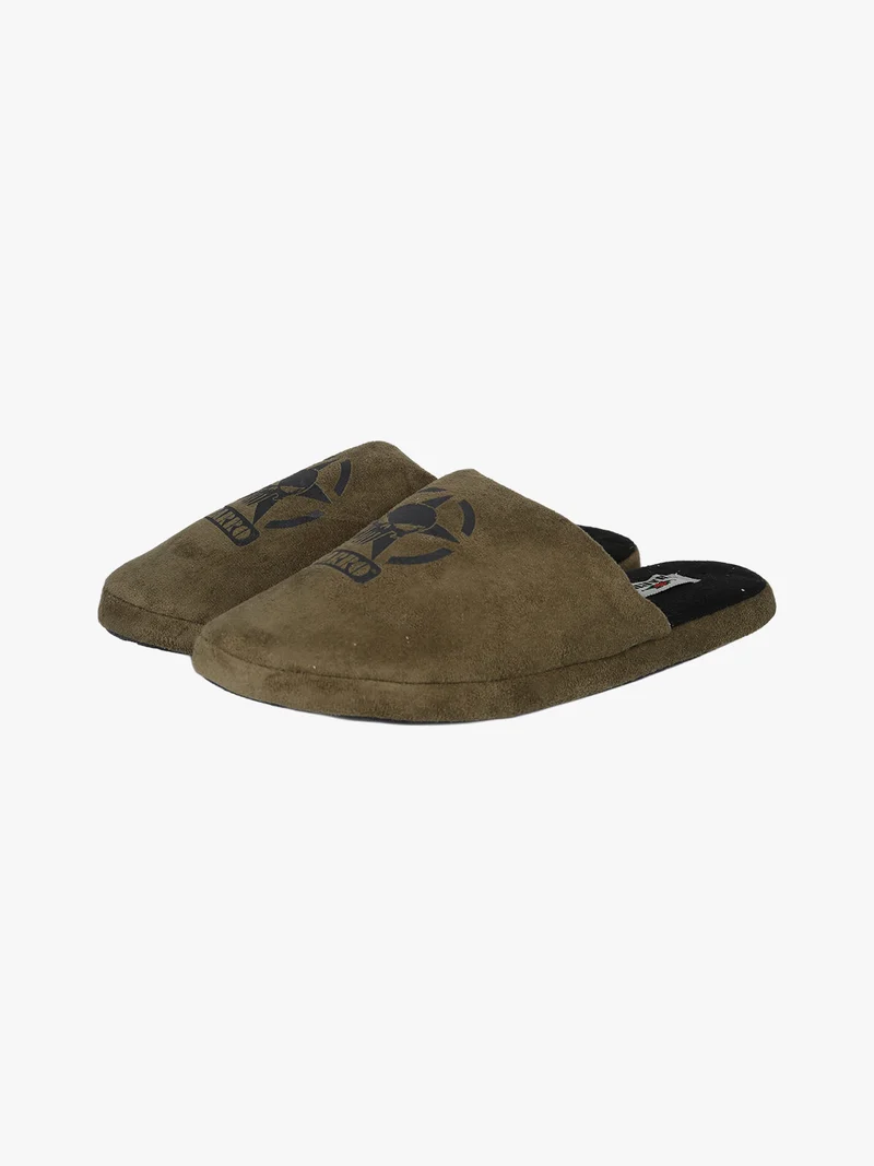 Pantofole invernali da uomo - militare