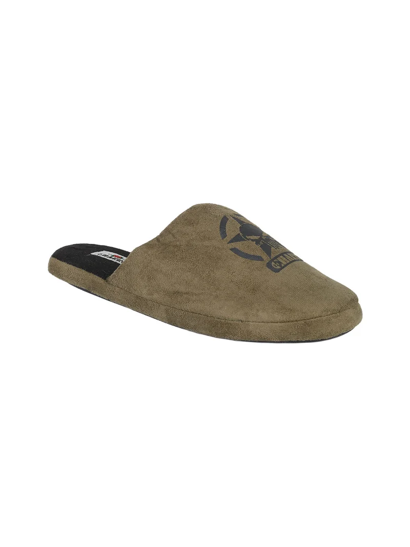 Pantofole invernali da uomo - militare