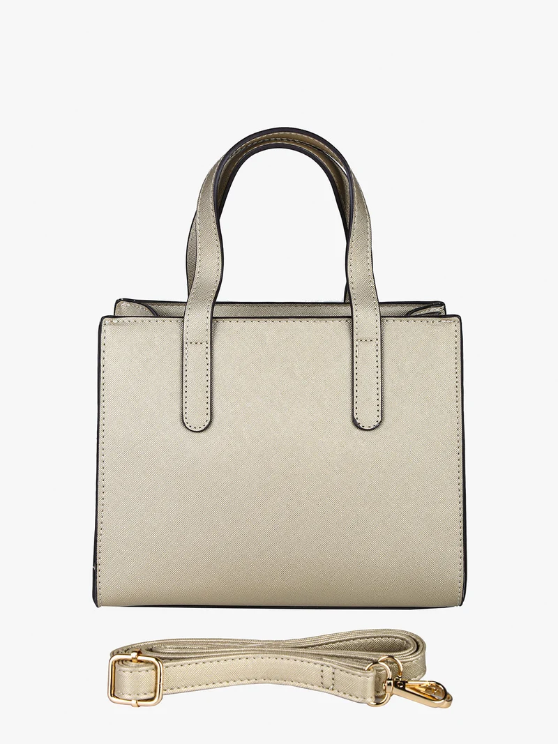 Borsa donna mini tote - champagne