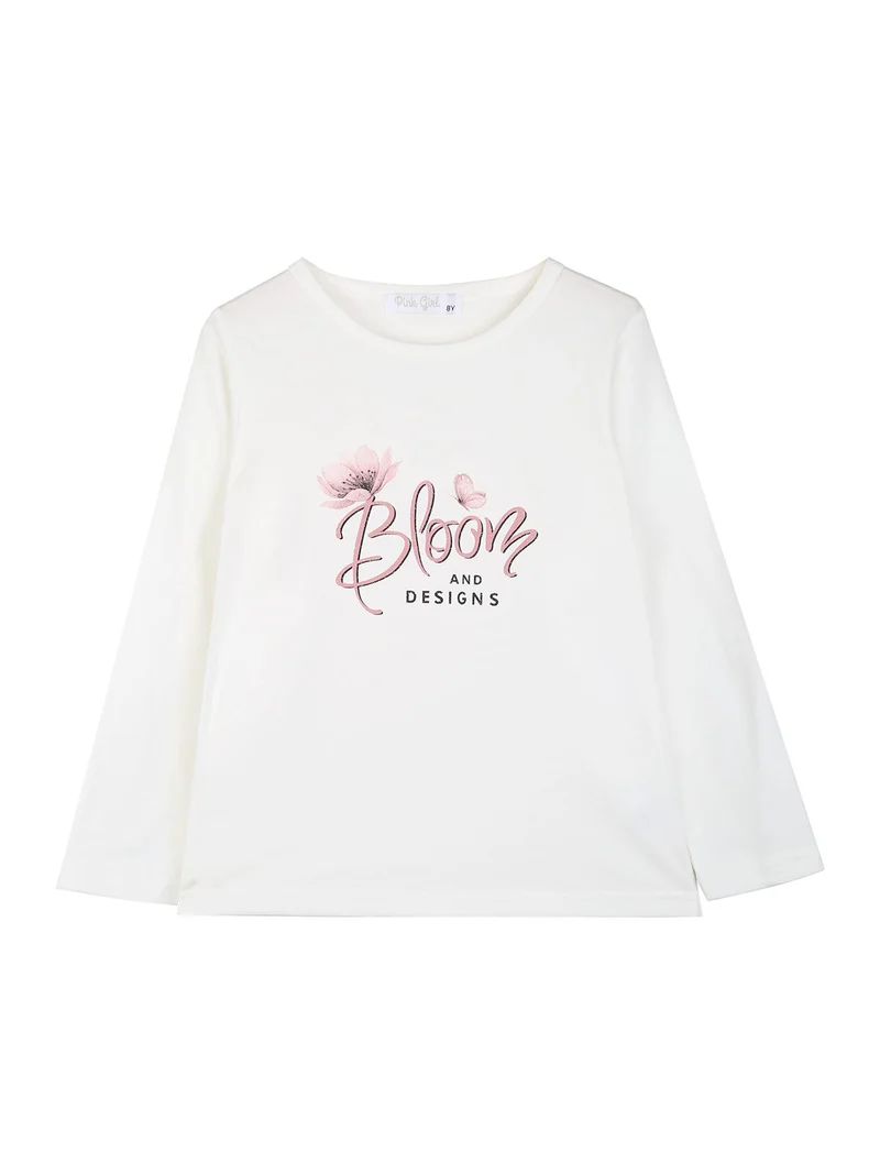 Completo tuta 3 pezzi da bambina con cappuccio e zip - rosa
