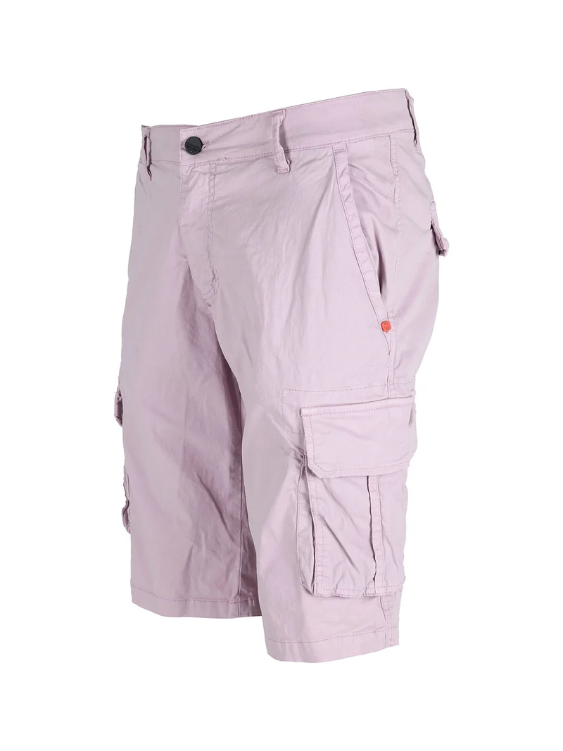 Bermuda uomo con tasconi - rosa