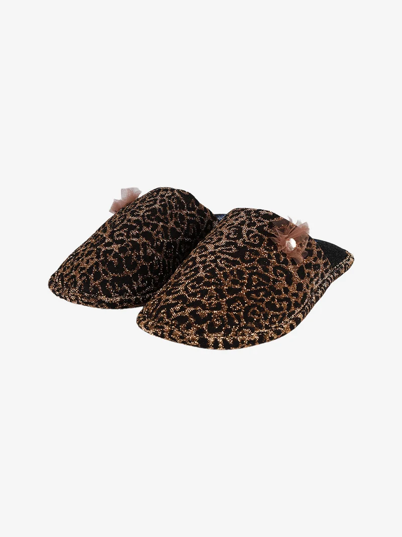 Pantofole da donna in tessuto - multicolore