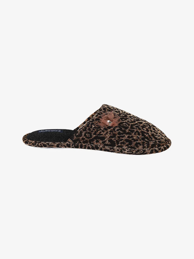 Pantofole da donna in tessuto - multicolore