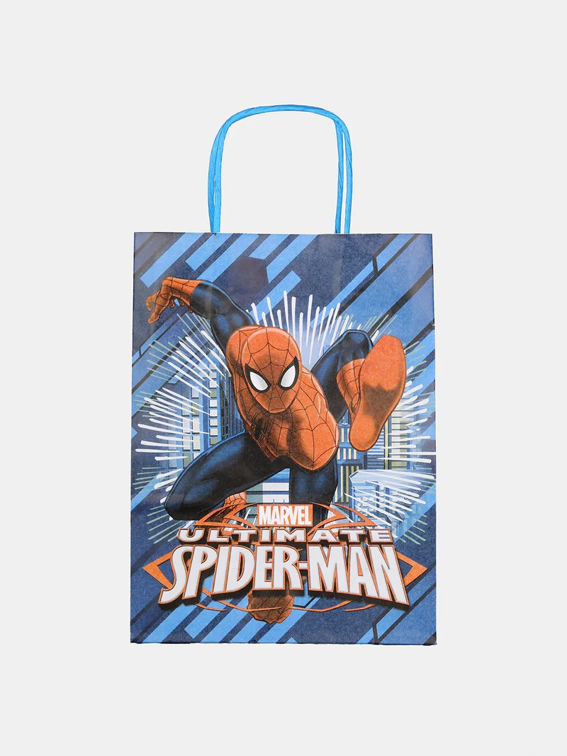 Sacchetto regalo Spider-Man - blu