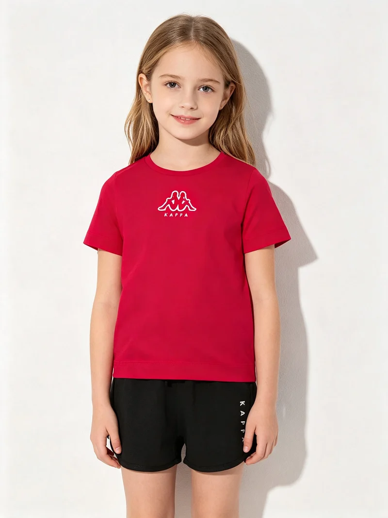 Completo sportivo da bambina in cotone - rosa