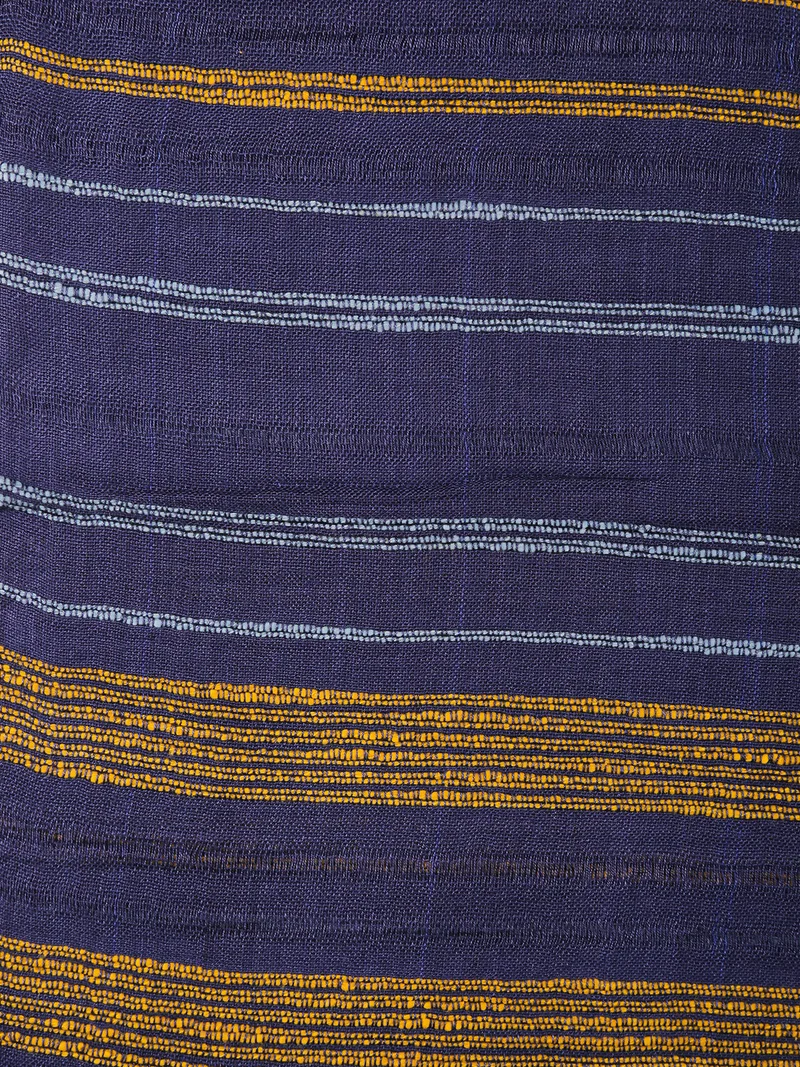 Sciarpa leggera a righe - blu