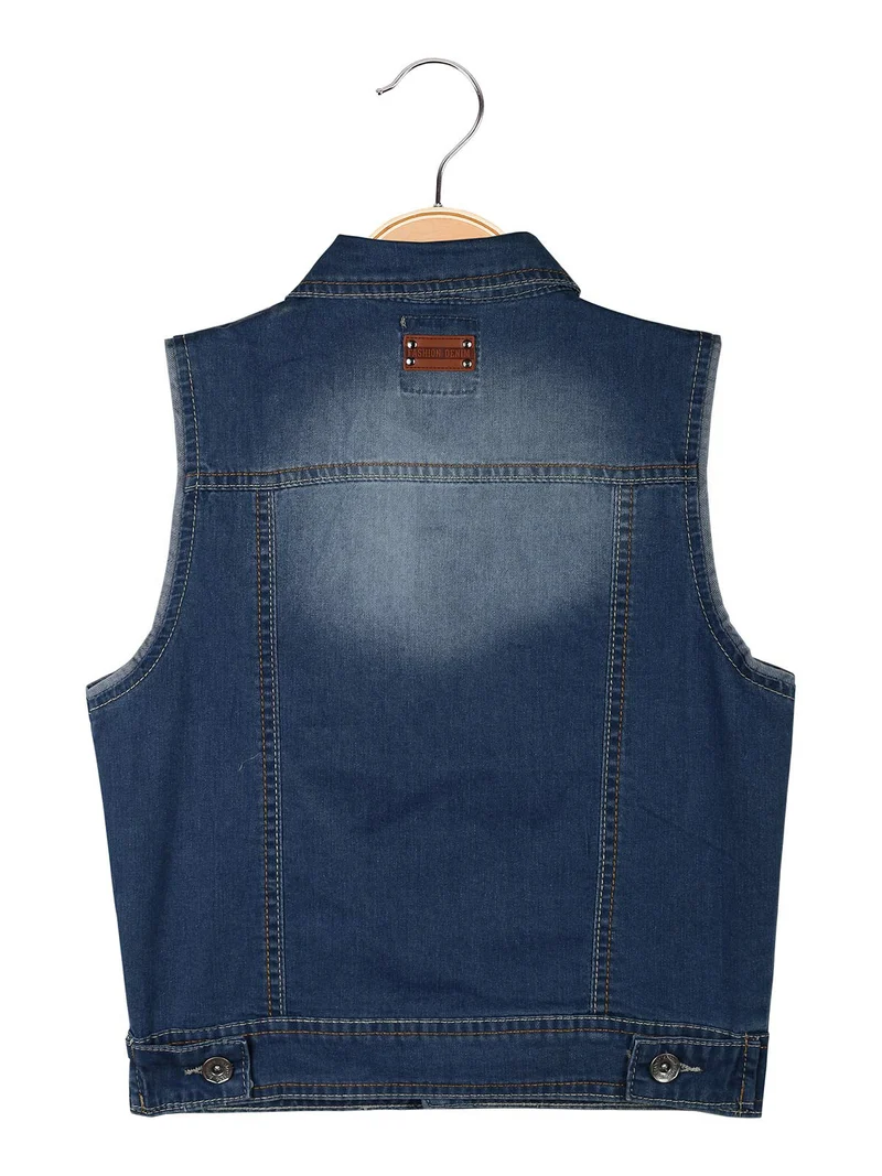 Gilet in jeans da bambini - jeans
