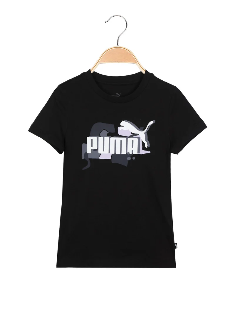 ESS + STREET ART T-shirt sportiva da ragazza - nero