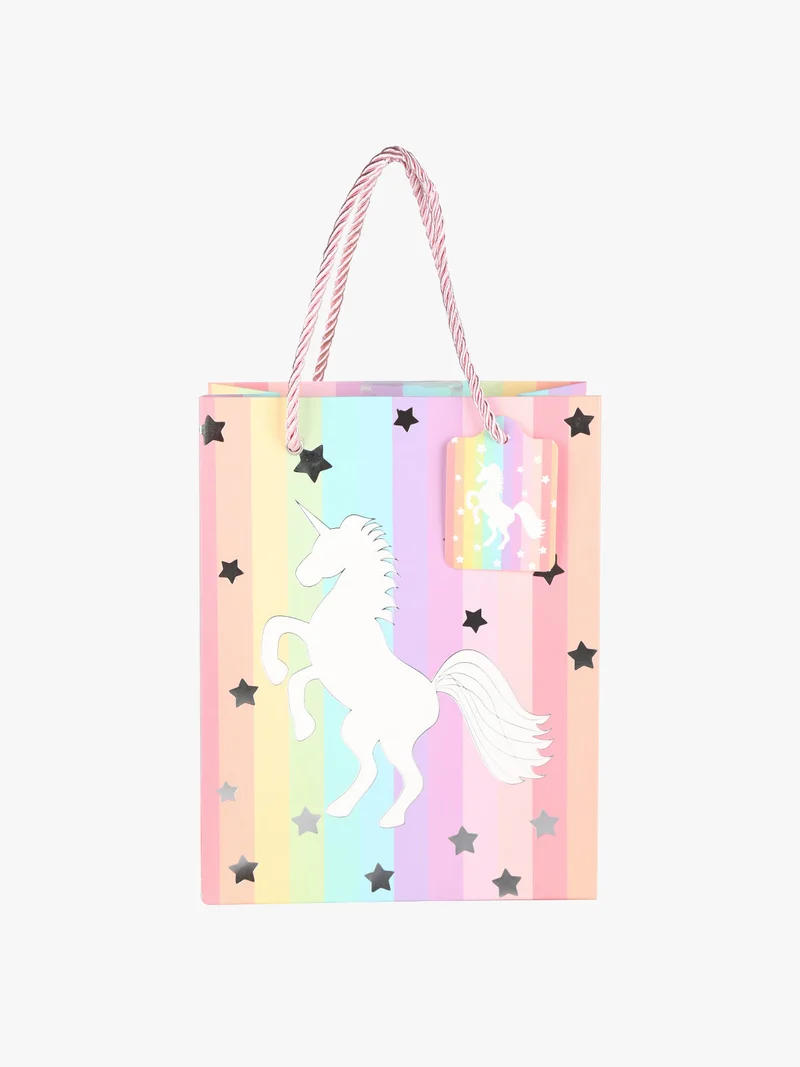 Sacchetto regalo piccolo 23 x 18 x 9 cm - multicolore