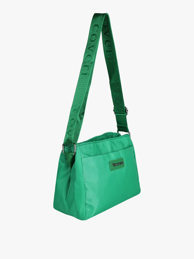 Borsetta a tracolla in nylon - verde
