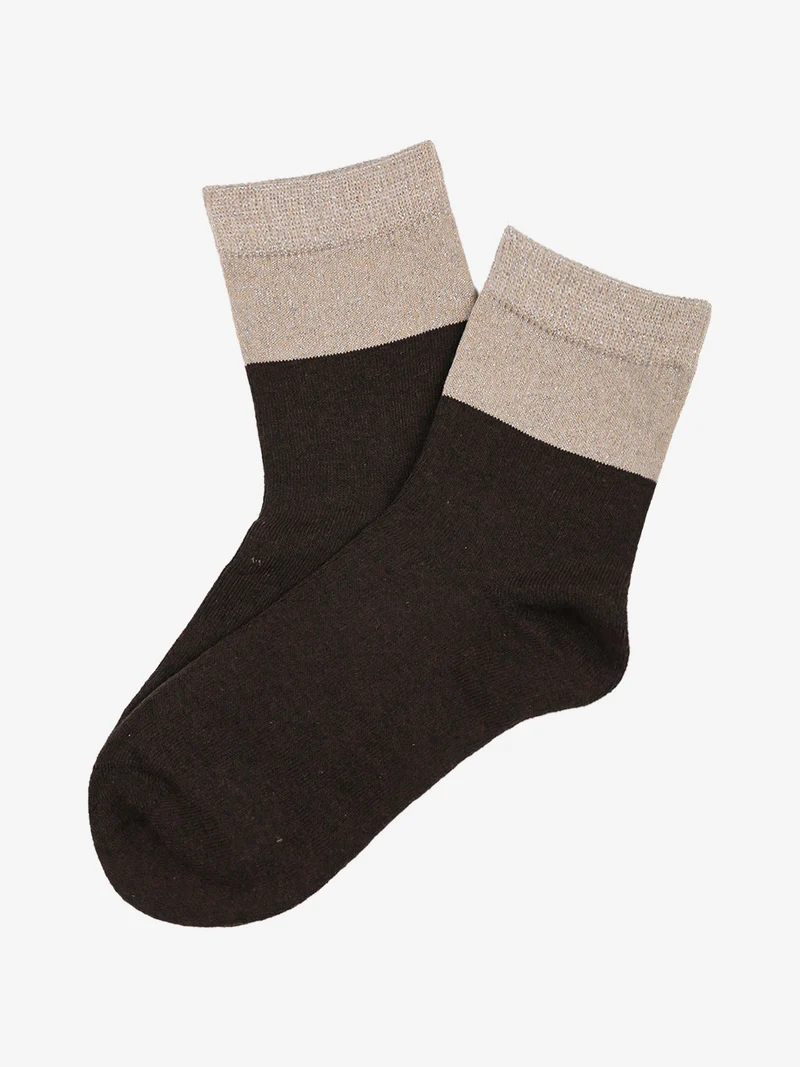 Confezione da 3 paia di calze corte donna - nero