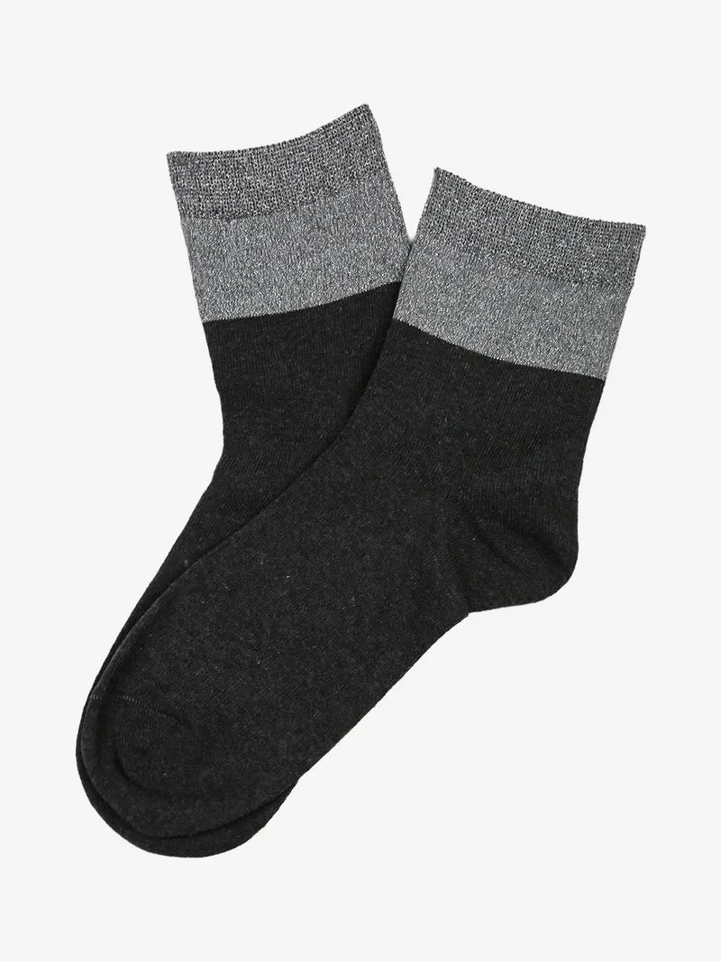 Confezione da 3 paia di calze corte donna - nero