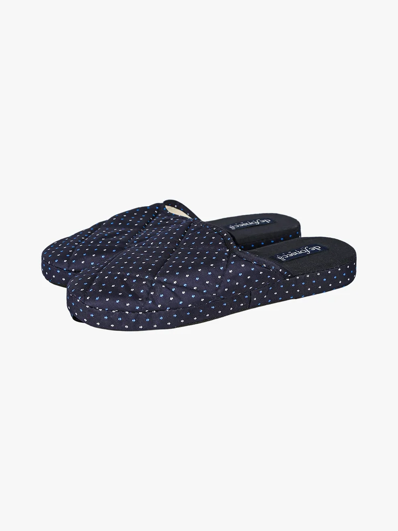 Pantofole da uomo in tessuto - multicolore