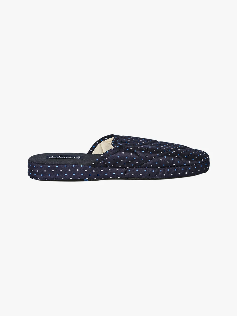 Pantofole da uomo in tessuto - multicolore