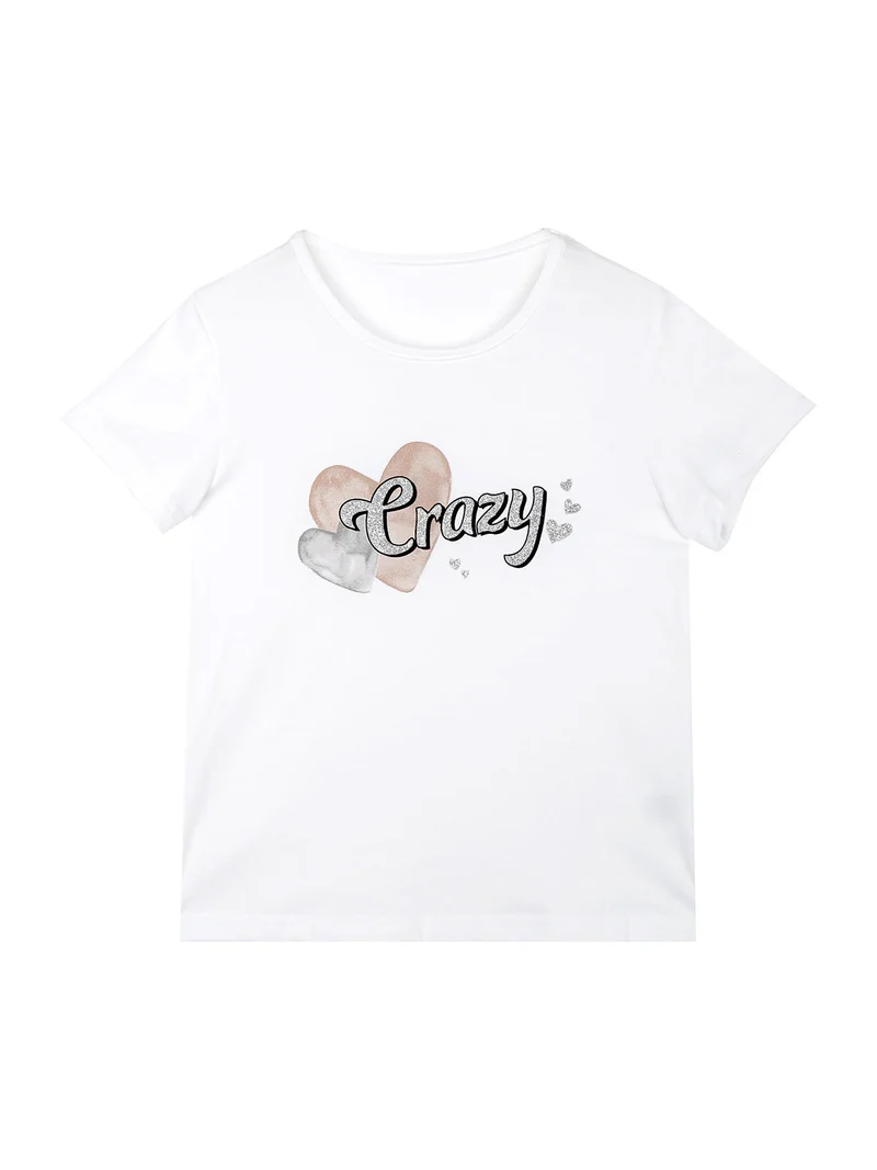 Completo da ragazza 3 pezzi con strass - nero