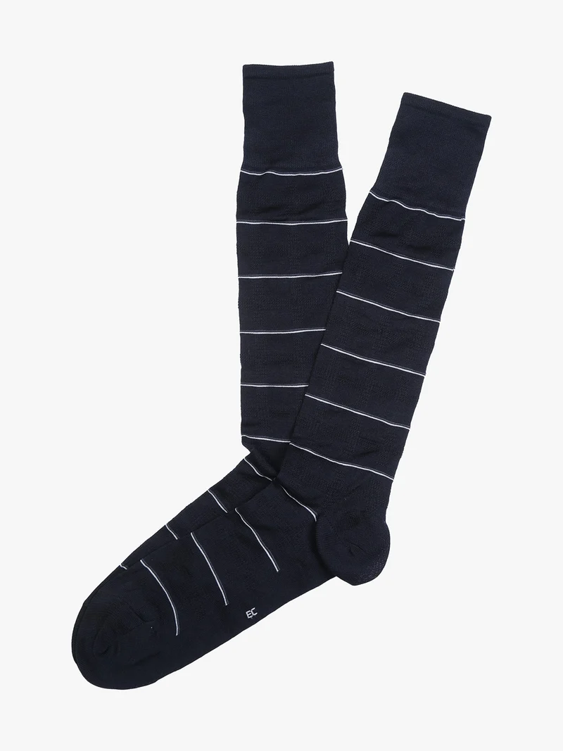 Calze lunghe da uomo in cotone mercerizzato - multicolore