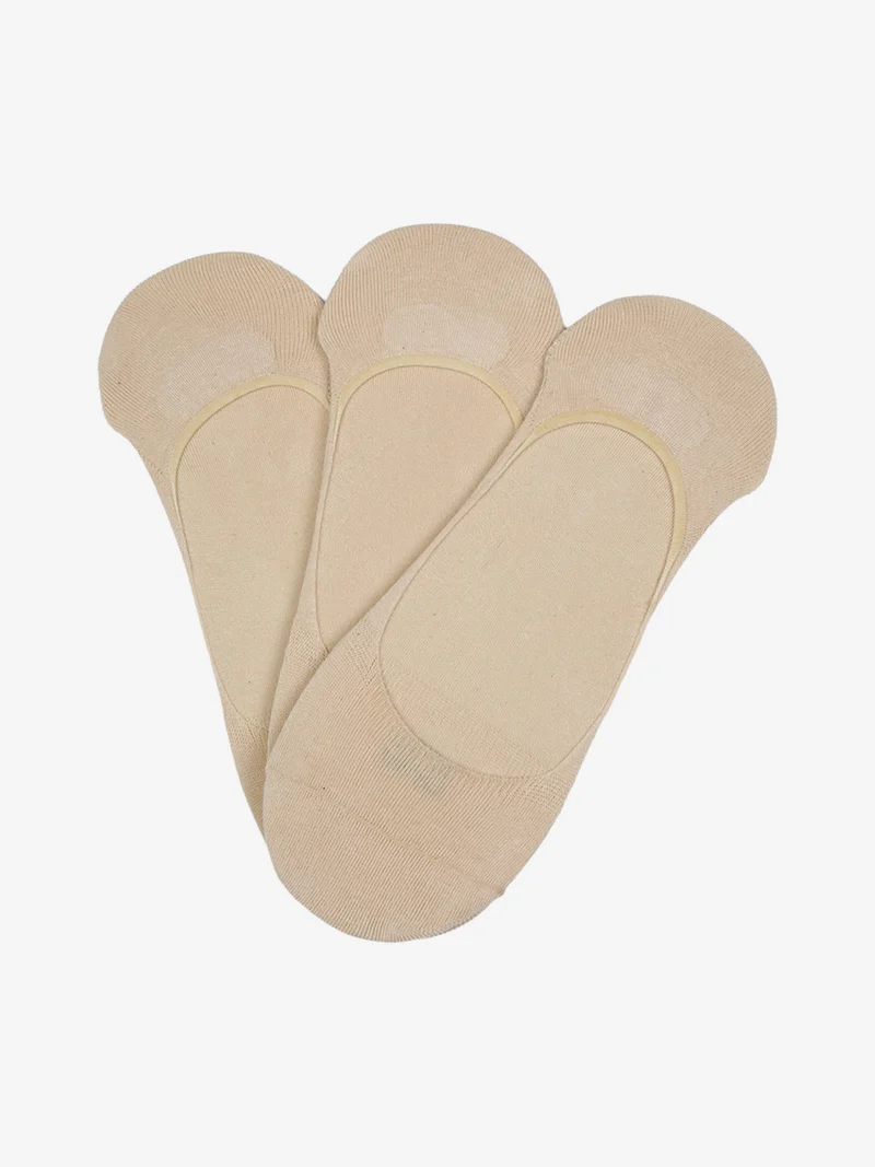 Confezione da 3 paia di calze fantasmini - nudo