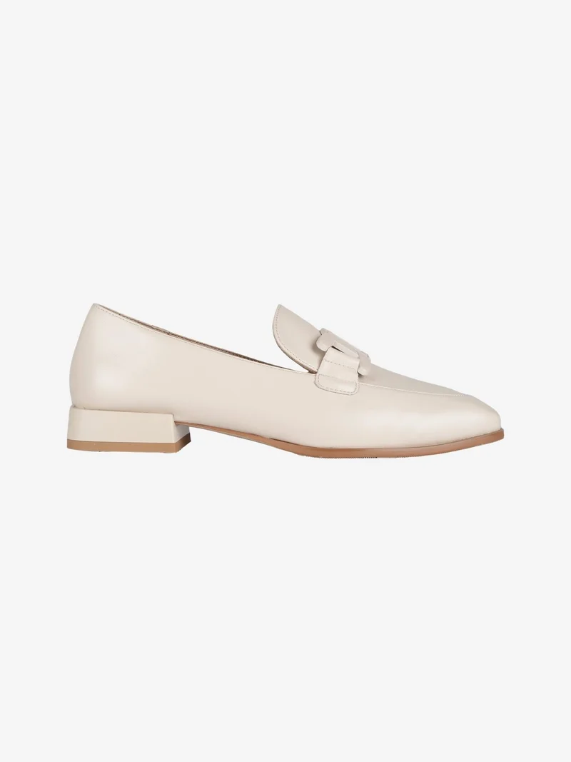 Mocassini classici donna - beige